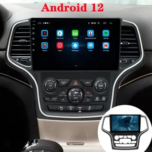 For 2014-2022 Jeep Grand Cherokee Stereo Radio GPS Navigation FM BT 10.1" Player - Picture 1 of 23