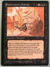 Frankenstein's Monster X1 The Dark NM Magic the Gathering Rare Reserved List