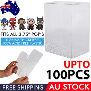 Pop! Vinyl 3.75" Protector Box Acid Free Plastic Seal Display Case OZ - Picture 1 of 13