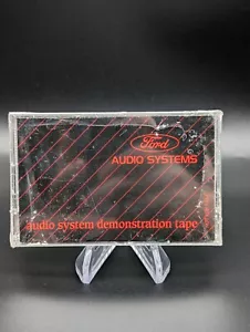 Ford Audio System Demonstration Cassette Tape 1985-86 NEW SEALED - Picture 1 of 2