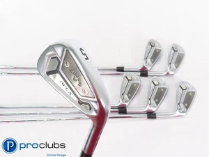 Nice Callaway '21 APEX TCB 5-PW IRON SET Modus 105 Stiff Flex Steel -1/2" 440279 - Picture 1 of 6