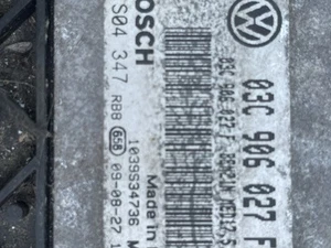 VW Golf Mk6 Automatic 1.4 TSI Engine Control Unit ECU 03C906027F - Picture 1 of 4