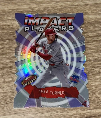 Trea Turner 2024 Bowman's Best Baseball Impact Players Phillies #IP-27 - Image 1 of 2