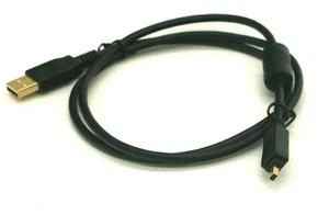 Câble appareil photo USB 2.0 pour appareils photo numériques Fuji Finepix 4 broches D3 - Photo 1 sur 5