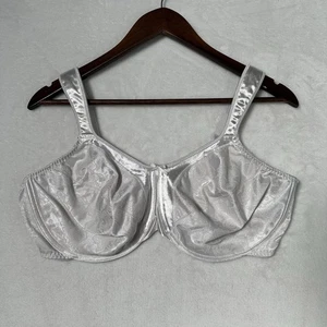Sujetador Bali para mujer 42DD blanco satinado 3562 minimizador correa con aros - Imagen 1 de 7
