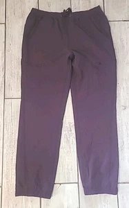 Eddie Bauer Womens 12 Joggers Fleece Lined Purple - Picture 1 of 6