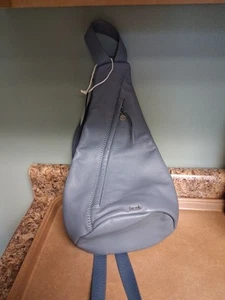 The Sak Geo Sling Leather Backpack Buttercup New Purse Handbag - Picture 1 of 8