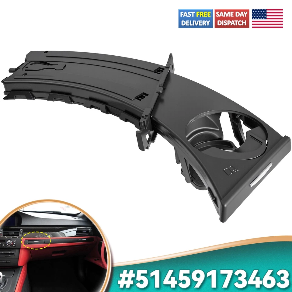 For BMW 323i 328i xDrive 335i M3 Cup Holder Retractable Driver Side Front Left Foto 1 de 4