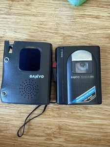 Sanyo TRC-960C Talk-Book Cassette Recorder Player Dictaphone With Case. Tested! - Picture 1 of 9