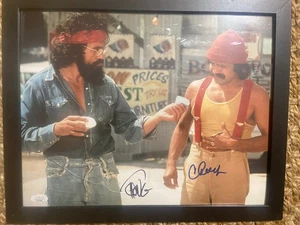 Cheech Marin and Tommy Chong signed 11x14 photo autograph ~ JSA - Picture 1 of 4