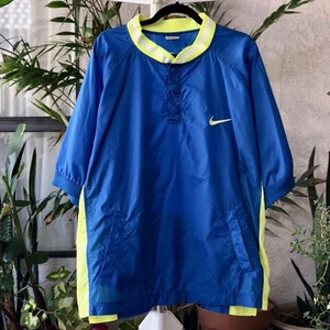 Vintage Nike White Tag Button Up Swoosh Jersey Shirt - Picture 1 of 4