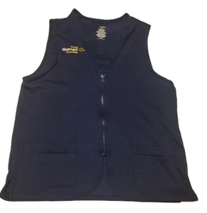 Walmart Proud Associate Employee Blue Employee Vest- Small (Unisex) - Picture 1 of 6