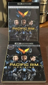 Pacific Rim: Uprising (4K Ultra HD + Blu-ray, 2018) 2 Disc Set! W/Slipcover! - Picture 1 of 4