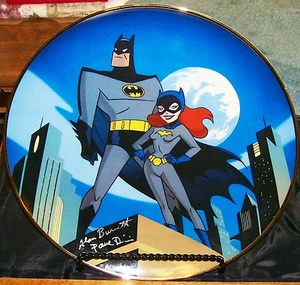 D.C. Comics Batgirl Special Edition Collectors Plate 6 OF 2500 & Holder Artwork - Picture 1 of 2