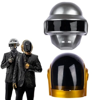 Daft Punk Rock Band Helmet Thomas Bangalter Cosplay Mask Replica Prop Halloween - Image 1 of 4