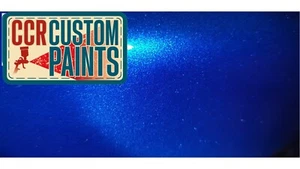 1 LITRE CANDY REGAL BLUE KIT INC CANDY,BASE,2K CLEAR & REDUCER FOR SPRAY GUN - Picture 1 of 3