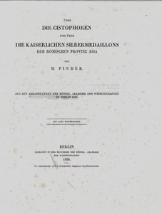 Le cistofore e medaglioni d'argento imperiali della provincia romana dell'Asia 1856 - Foto 1 di 2