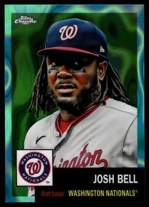 2022 Topps Chrome Platinum Anniversary JOSH BELL AQUA LAVA REFRACTOR 127/299 472 - Picture 1 of 2