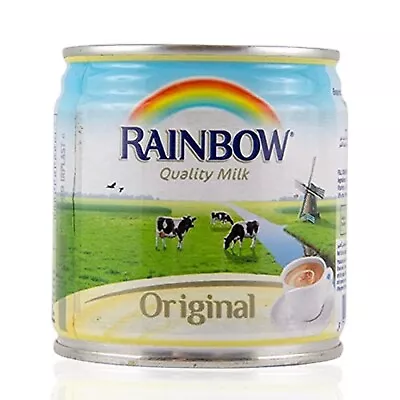 Rainbow Original Evaporated Milk 170g (Pack Of 4) - Made With Fresh Milk! • 90.44$