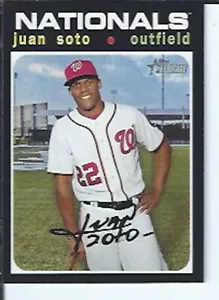 Juan Soto 2020 Topps Heritage Short Print - Bild 1 von 1