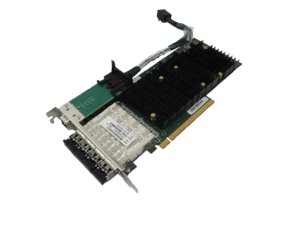 LPE16304-M-E EMC EMULEX 16GB/10GB Ethernet SFP+ Quad Port mit HD MiniSAS Port - Bild 1 von 4