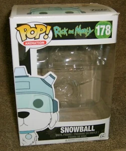 Funko POP 178 SNOWBALL RICK AND MORTY NO FIGURE* BOX ONLY - Picture 1 of 1