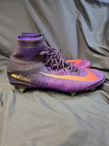 Nike Mercurial Vapor Superfly Purple ACC Football Cleats US 13 Soccer Cleats - Picture 1 of 9