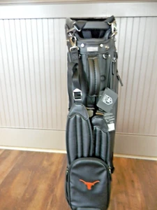 NIB TITLEIST LINKS LEGEND MEMBERS BLACK BAG FACTORY UNIVERSITY OF TEXAS LOGO - Picture 1 of 9