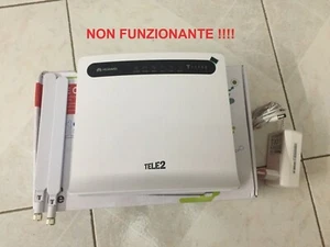 Huawei B593u-12 4G LTE 150Mbps Wireless Router NON FUNZIONANTE - Foto 1 di 7