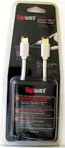 GIGAWARE 1500009 6-FT. FIREWIRE CABLE NEW IN PKG. W/DISCOUNTS FREE U.S. SHIPPING - Picture 1 of 1