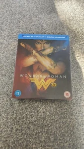 Wonder Woman 3D / 2D - Blu-Ray Steelbook - New Sealed - Picture 1 of 2
