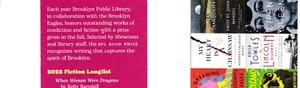 Brooklyn Public Library 2022 Buchpreis Lesezeichen - Bild 1 von 2