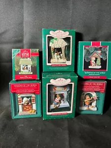 Hallmark Christmas Ornament Series - "Windows of the World" 1-6, 1985-1990 - Picture 1 of 7