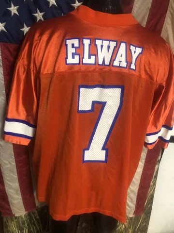 Vtg Nike Team Denver Broncos John Elway Football Jersey Mens XL Retro 80s-90s Cover
