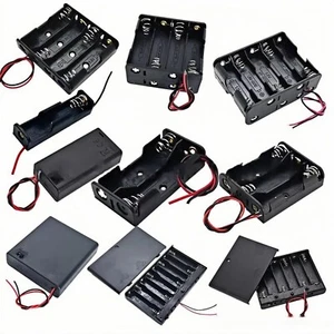 Soporte de batería para 1/2/3/4/5/6/8/10x AA Mignon compartimento de batería carcasa interruptor - Imagen 1 de 29