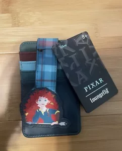 NEW WITH TAGS!! Loungefly Pixar Brave Merida AOP Cardholder!! - Picture 1 of 2
