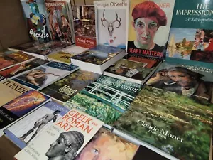 Lot of 10 ART Drawing Stencil Gallery Paint Water Oil Coloring Book MIX UNSORTED - Picture 1 of 16