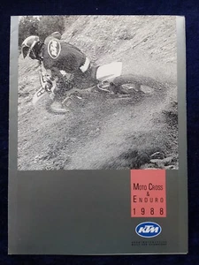 KTM 125 250 500 MX 125 250 350 Enduro Prospekt 1988 - Picture 1 of 5