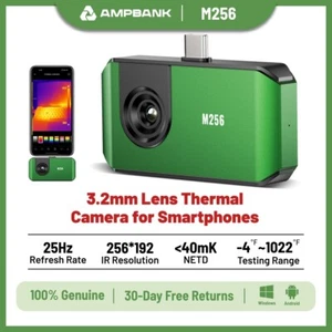 Thermal Master AMPBANK M256 Smallest Handheld Thermal Camera For Android Phone - Picture 1 of 8