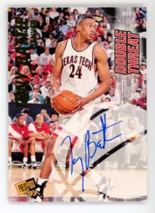 1997 Press Pass Double Threat Autographs Antonio McDyess Tony Battie SN /750 - Picture 1 of 2