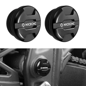 2×Motorcycle Frame Hole Cover Caps Plug  For Yamaha Tenere 700 XTZ 700 2019-2024 - Picture 1 of 11