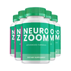 5-Pack Neuro Zoom Pills - NeuroZoom Advanced Formula For Brain Health -300 Caps - Picture 1 of 6