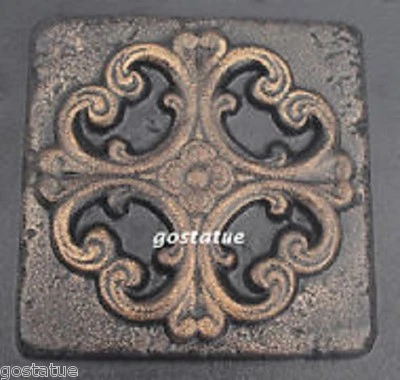 Molde de azulejo de travertino toscano fundición plástico cemento yeso molde 6" x 6" x 1/3" Foto 1 de 3