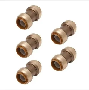 (25-QTY) Push Fit 3/4 Inch Push to Connect Fitting Coupling, Pex, Copper, etc - Picture 1 of 4