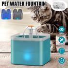 2L Cat Water Fountain for Pet Dog LED Drinking Water Bowl Automatic Dispenser