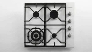 60 cm White Enamel Gas Cooktop Westinghouse WHG645WA - Picture 1 of 1