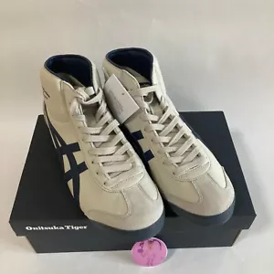 Onitsuka Tiger MEXICO Mid Runner Sneaker Unisex 1183B577.200 BIRCH/INDIAN INK - Picture 1 of 10