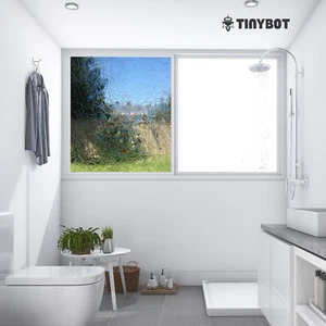 Privacy Stained Glass Frost Film Home Window Decorative Tint - Static Cling Back - Picture 1 of 5