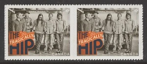 Canada 2656 The Tragically Hip P horz pair MNH 2013 - Picture 1 of 1
