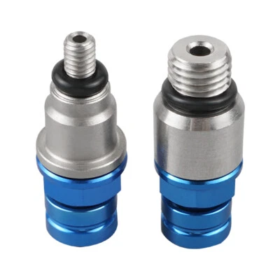 Tornillo de válvulas de purga de aire de horquilla CNC para Husqvarna TC85 TC125 TC250 2018-2019 azul Foto 1 de 4